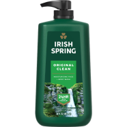 Irish Spring Original Clean Moisturizing Face and Body Wash – 887ml image
