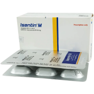 Isentin M 2.5mg 850mg Tablet 6's Strip image