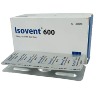 Isovent 600 mcg Tablet 1'S Strip image