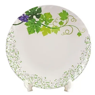 Italiano Crazy Plate 10 inches - Snowdrop - 859334 icon