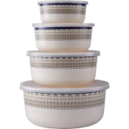 Italiano Curry Bowl Set-Violet 4 Pcs image
