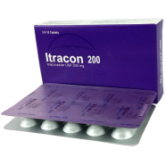 Itracon 200 mg Tablet 10's Strip image