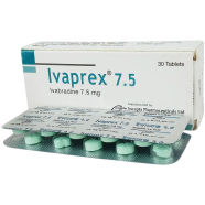 Ivaprex 7.5 mg Tablet 10's Strip image