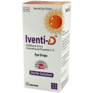 Iventi-D 0.5 Percent, 0.1 Percent Ophthalmic Solution 5 ml Drop image
