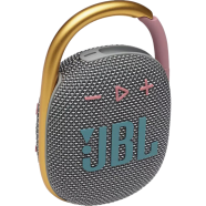 JBL Clip 4 Portable Bluetooth Speaker - Grey - Clip 4