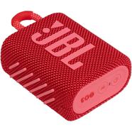 JBL Go 3 Portable Waterproof Bluetooth Speaker - Red image