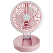 JIAKE JK-F665 Foldable Rechargeable Fan With Light image