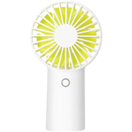JISULIFE F2B Handheld Portable 4000mAh Rechargeable Fan - White