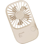 JISULIFE FA49 Rechargeable Super-Thin Handheld Mini Fan 2000mAh with 3 Speeds