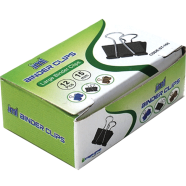 JML 15 mm Binder Clips Black image