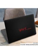 JOKER - Why So Serious Laptop Sticker image