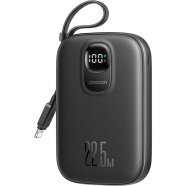 JOYROOM JR-PBF18 Power Bank 10000mAh 22.5W Fast Charging Battery Pack with iP Cable - Black image