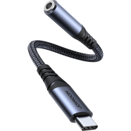 JOYROOM SY-C01 Audio-Transfer Series Audio Adapter (Type-C to 3.5mm)-Black image