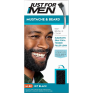JUST FOR MEN Mustache and Beard Jet Black image