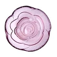 Jadroo Flower Design Glass Serving Dish - JR-A88005-M icon