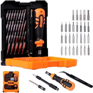 Jakemy JM-8160 33-in-1 Precision Screwdriver Set with Flexible Shaft, Anti-Slip Handle image