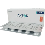 Jaktor 5mg Tablet 10's Strip image
