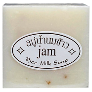 Jam Rice Soap Handmade Whitening Collagen (Thailand) - 65gm image