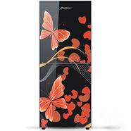 Jamuna JE-XXB-LS51I300 QD Glass Refrigerator Red Butterfly image