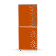 Jamuna JR-UES626300 Refrigerator Glossy Shining Orange Flower image