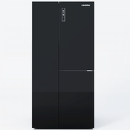 Jamuna JS-TD-9S6J800 Smart Non Frost DDCD Refrigerator Black image