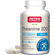 Jarrow Formula L-Theanine Supplement 200 mg 60 Veg Capsules image