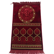 Safa Teks Turkey Maroon Colour Jaynamaz image