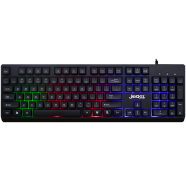 Jedel GK106 Rainbow Lighting Wireless 104 Key Keyboard And Mouse Combo image