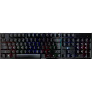 Jedel Lighting wired keyboard bangladesh K500Plus Black image