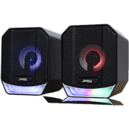 Jedel S561 Wired Rgb Usb Speaker image