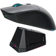 Jedel Wd139 Lightweight 6d Rgb Wireless Gaming Mouse With Magnetic Charging Dock image