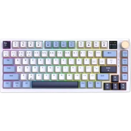 Jedel Wkl 100 Black Hot Swappable 81 Key Wireless Rgb Mechanical Keyboard image