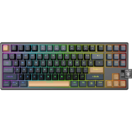 Jedel Wkl 102 Hyper 75 Percent 88 Key Blue And Red Switch Mechanical Keyboard image