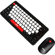 Jedel Ws681 78 Key Mini Wireless Keyboard And Mouse Combo (2.4g) image