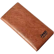 Jeep Long Artificial Leather Wallet for Men - Wallet image