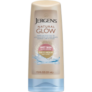 Jergens Natural Glow Wet Skin Moisturizer Fair To Medium Skin Tones 221ml image