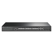 JetStream™ 28-Port Gigabit SFP L2 Managed SwitTP-LINK T2600G-28SQ 28-Port Gigabit SFP L2 Managed Switch with 4 10G SFP Slots image