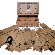 Jibanananda Dash Vintage Bookmark Set image