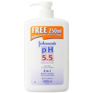 Johnsons 2 IN 1 PH 5.5 With Mois. Body Wash Pump 1000 ml image