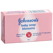 Johnsons Blossoms Baby Soap 75 gm image