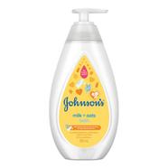 Johnsons Milk Plus Oats Baby Bath Pump 500 ML image