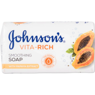 Johnson's Vita Rich Papaya Extract Smoothing Soap 175gm image