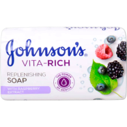Johnson's Vita Rich Replenishing Soap With Raspberrry Extract 175g image