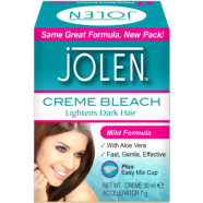 Jolen Lightens Dark Hair Creme Bleach 30gm image