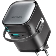 Joyroom JR-TCL02 GaN 65W Charger with Retractable Cable image