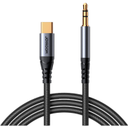 Joyroom SY-A07 Audio-Transfer Series AUX Audio Cable (Type-C to 3.5mm) 1.2m-Black image