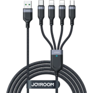 Joyroom S-A18 Multi-Use Series 4 in 1 Cable USB-A To Lightning plus Dual Type-C plus Micro cable 1.2m image