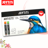 Joytiti Artist's Oil Pastel Color Box for professional Artists -48 Shades image