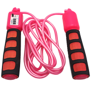 Jump Ropes With Counter Sports Fitness Adjustable Fast Speed Counting Jump Skip Rope Skipping Wire (rope_skipping_counter) Hump Rope image