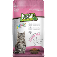 Jungle Kitten Dry Cat Food Chicken Flavour 500 gm image